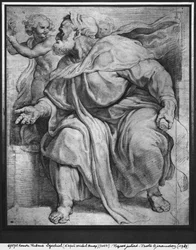 Der Prophet Ezechiel, nach Michelangelo Buonarroti